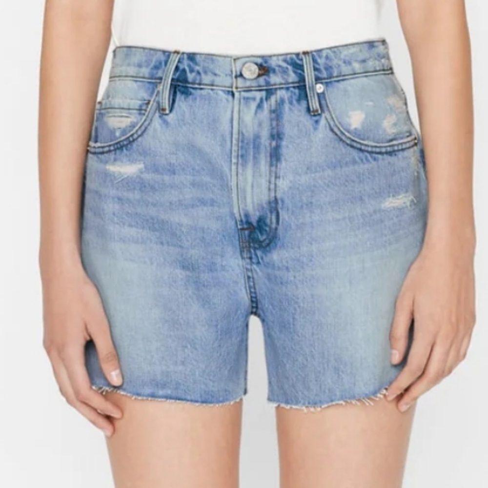 FRAME Le Super High Short Destruct Sz 23